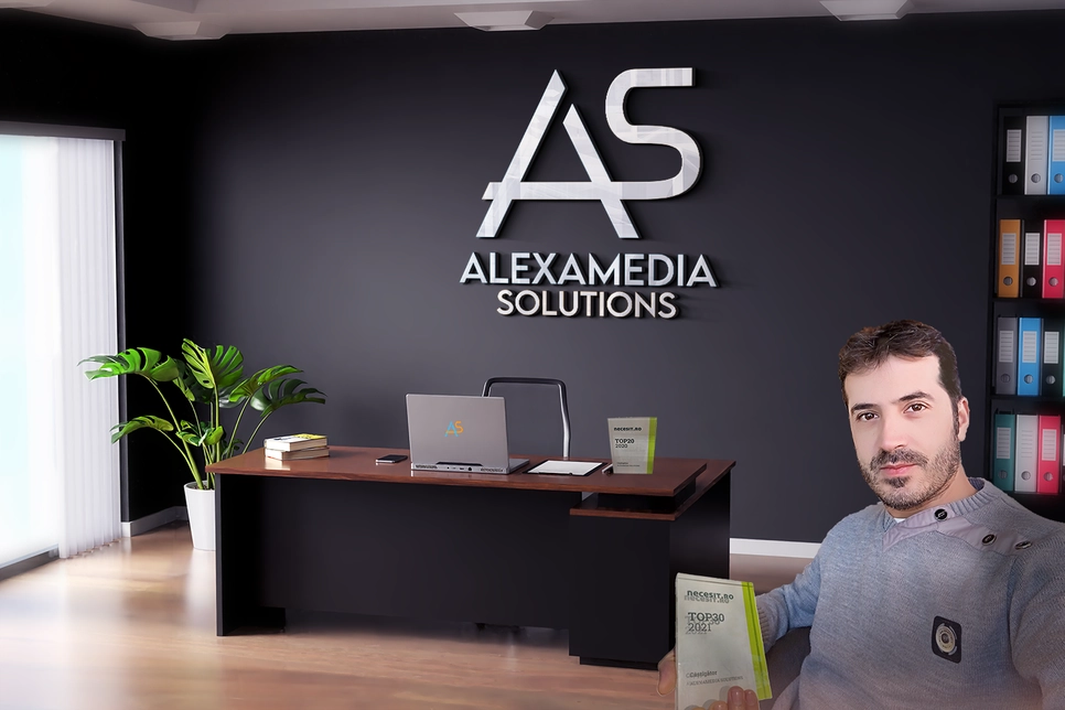 Proprietar al Alexamedia Solutions Vlad Veronel Valentin