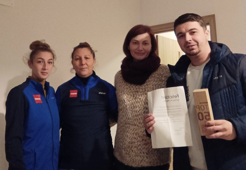 Echipa Cabri Note CABRI NOTE SRL, companie de curățenie activă în Brașov și împrejurimi, a fost apreciată pe platforma Necesit pentru seriozitate, flexibilitate și atenția acordată clienților, având o evaluare de 4,8.