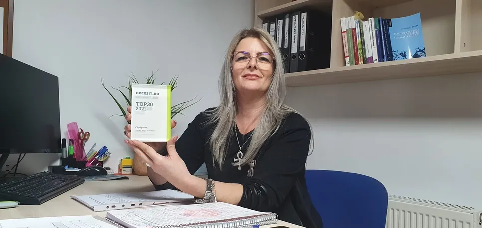 Mihaela toba, total info business Mihaela Toba de la firma de contabilitate Total Info Business din Constanța cu premiul Necesit Top 30.