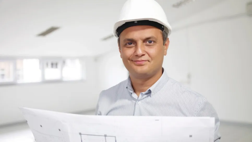 Arhitect cu cască arhitect cu cască
